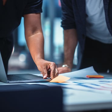 Diverse Team of Top Managers Talk, Brainstorm