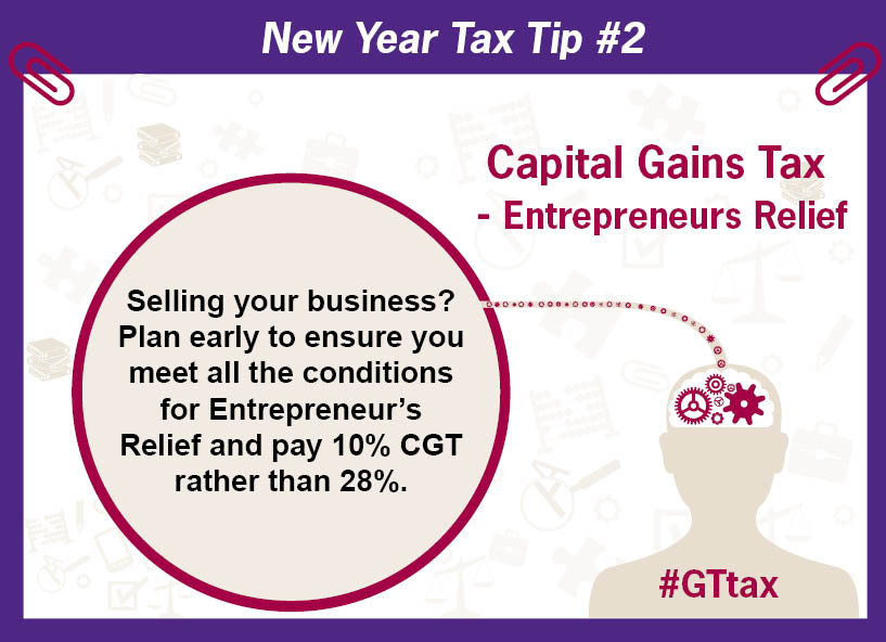 Capital Gains Tax entrepreneur relief